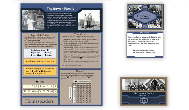 Homesteaders cards